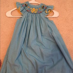 Be mine smocked dress